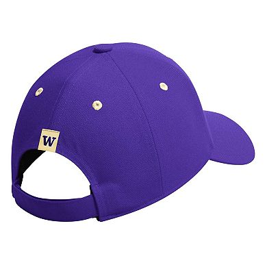 Men's adidas Purple Washington Huskies Seasonal Half Font Adjustable Hat