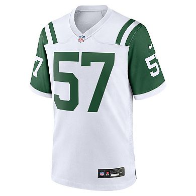 Men's Nike C.J. Mosley White New York Jets Classic Alternate Game Jersey