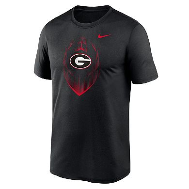 Men's Nike Black Georgia Bulldogs Primetime Legend Icon Performance T-Shirt