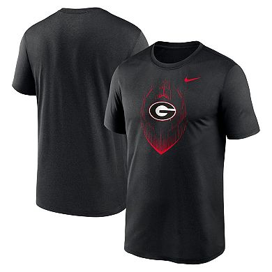 Men's Nike Black Georgia Bulldogs Primetime Legend Icon Performance T-Shirt