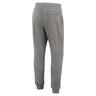 Men s Nike Heather Gray Kentucky Wildcats Primetime Club Fleece Jogger Pants