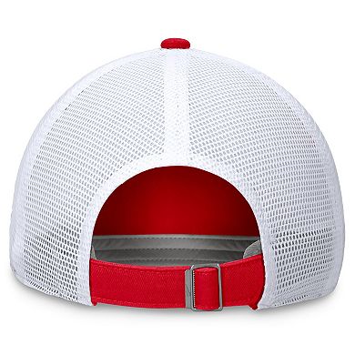 Men's Nike Scarlet/White Ohio State Buckeyes Primetime Club Trucker Adjustable Hat