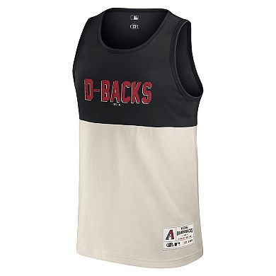Men's Darius Rucker Collection by Fanatics Black Arizona Diamondbacks Colorblock Tank Top