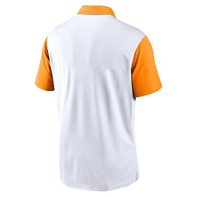 Men's Nike White Tennessee Volunteers Primetime Campus Vapor Performance Polo