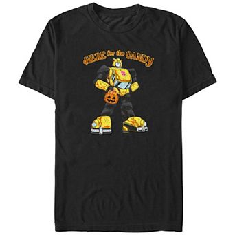 Men's Transformers Evergreen Here For The Candy Graphic Tee