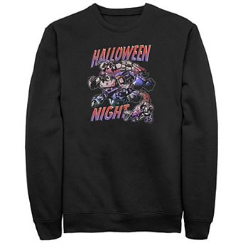 Men's Transformers Evergreen Halloween Night Graphic Fleece
