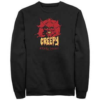 Big & Tall Jeepers Creepers Creepy Graphic Fleece