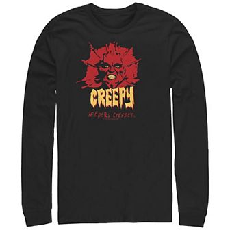 Men's Jeepers Creepers Creepy Long sleeves Graphic Tee