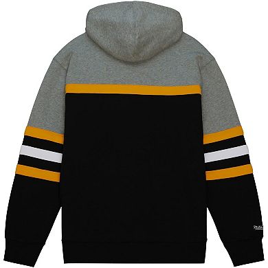 Men's Mitchell & Ness Black Grambling Tigers Head Coach Pullover Hoodie