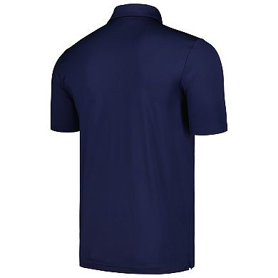 Men's Under Armour Navy Jackson State Tigers Tee To Green Stripe Polo