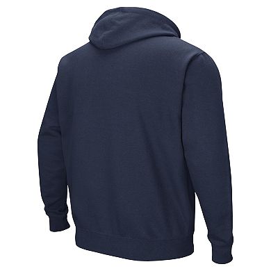 Men's Colosseum Navy Columbia University Arch & Logo Pullover Hoodie