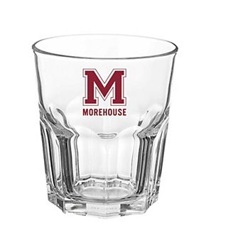 Morehouse Maroon Tigers 13oz. Hexagon Rock Glass