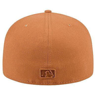Men's New Era Brown Pittsburgh Pirates Color Pack 59FIFTY Fitted Hat