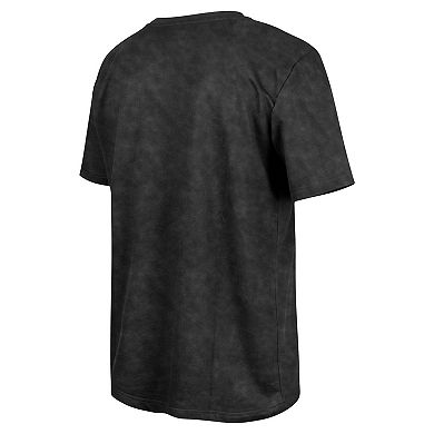 Men's New Era Black Minnesota Timberwolves Enzyme Washed Oversized T-Shirt