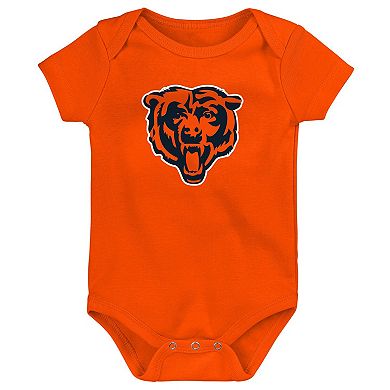 Newborn & Infant Chicago Bears Team Starter 3-Pack Bodysuit Set