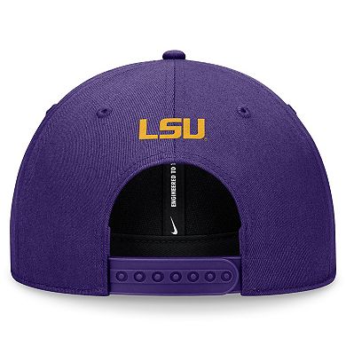 Men's Nike Purple LSU Tigers Local Rise Adjustable Hat
