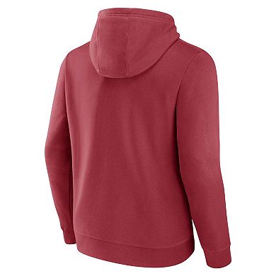 Men's Fanatics Cardinal Arizona Cardinals Pylon Outline Pullover Hoodie