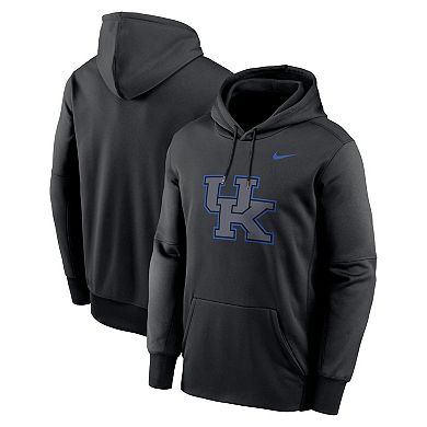 Men's Nike Black Kentucky Wildcats Color Pop Performance Fleece Pullover Hoodie