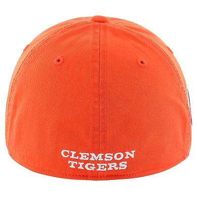 Men's '47 Orange Clemson Tigers Vintage Sure Shot Franchise Fitted Hat