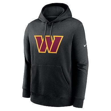 Men's Nike Black Washington Commanders Primetime Club Logo Hoodie