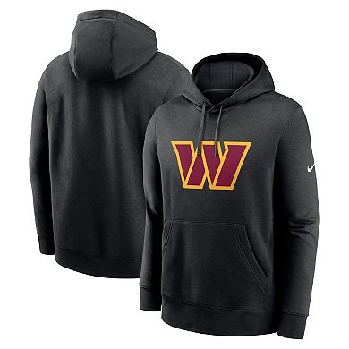 Men's Nike Black Washington Commanders Primetime Club Logo Hoodie