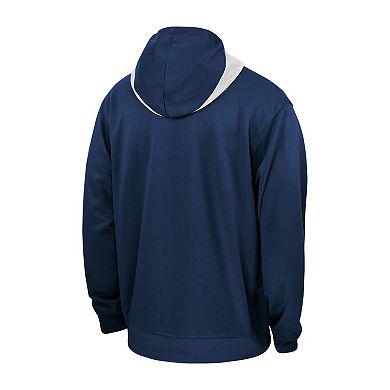 Men's Nike Navy St. John's Red Storm Basketball Spotlight Performance Pullover Hoodie