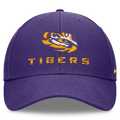 Men's Nike Purple LSU Tigers Primetime Rise Adjustable Hat