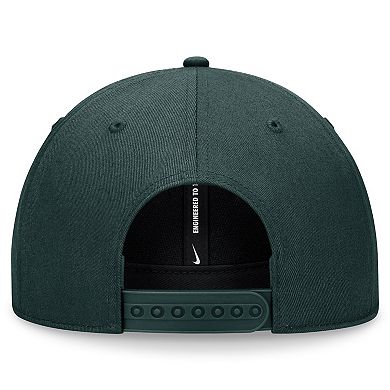 Men's Nike Green Michigan State Spartans Primetime Rise Adjustable Hat