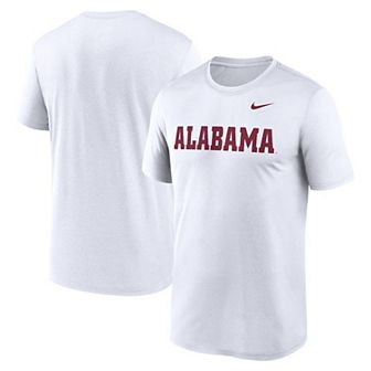 Men's Nike White Alabama Crimson Tide Primetime Legend Wordmark T-Shirt