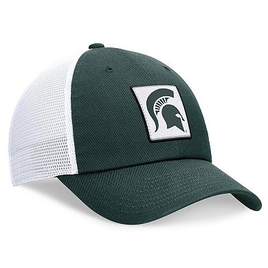 Men's Nike Green/White Michigan State Spartans Primetime Club Trucker Adjustable Hat