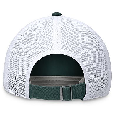 Men's Nike Green/White Michigan State Spartans Primetime Club Trucker Adjustable Hat