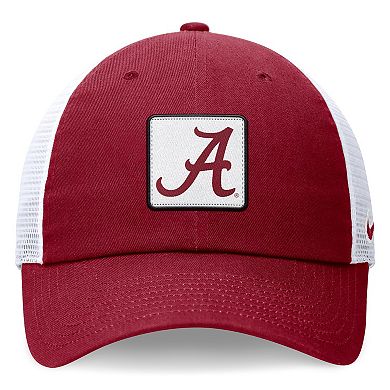 Men's Nike Crimson/White Alabama Crimson Tide Primetime Club Trucker Adjustable Hat