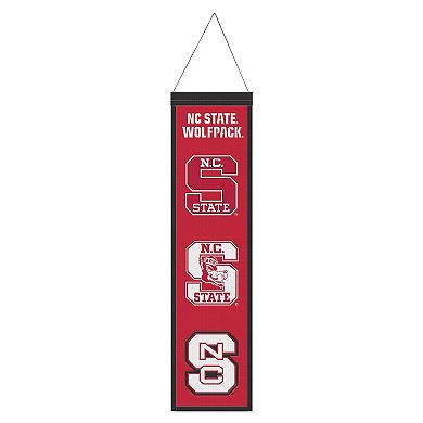 "WinCraft NC State Wolfpack 8"" x 32"" College Vault Evolution Banner"