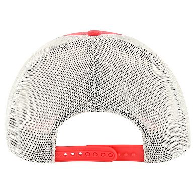 Men's '47 Red Los Angeles Angels Cypress Trucker Hitch Adjustable Hat