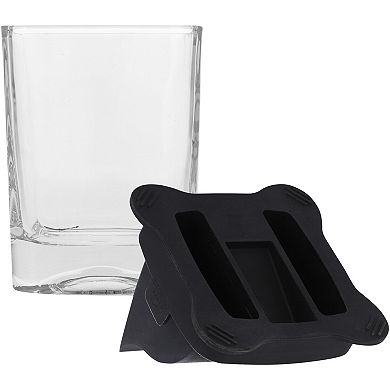 Albany State Golden Rams 10oz. Ice Wedge Glass