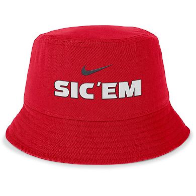 Men's Nike Red Georgia Bulldogs Local Apex Bucket Hat