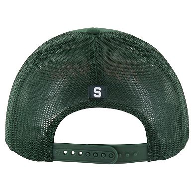 Men's '47 Green Michigan State Spartans Garner Trucker Adjustable Hat