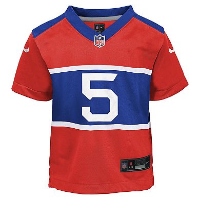 Infant Nike Kayvon Thibodeaux Century Red New York Giants Alternate Player Game Jersey