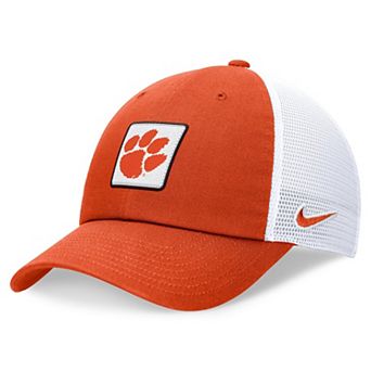 Men's Nike Orange/White Clemson Tigers Primetime Club Trucker Adjustable Hat