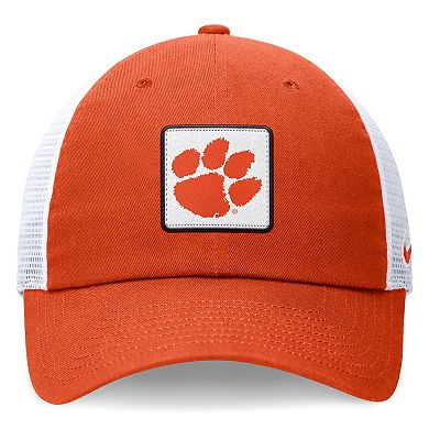 Men's Nike Orange/White Clemson Tigers Primetime Club Trucker Adjustable Hat