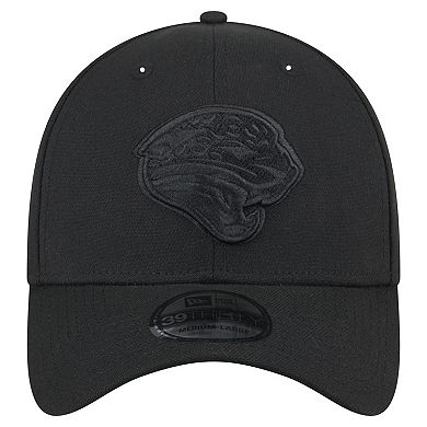 Men's New Era Black Jacksonville Jaguars Throwback 39THIRTY Flex Hat