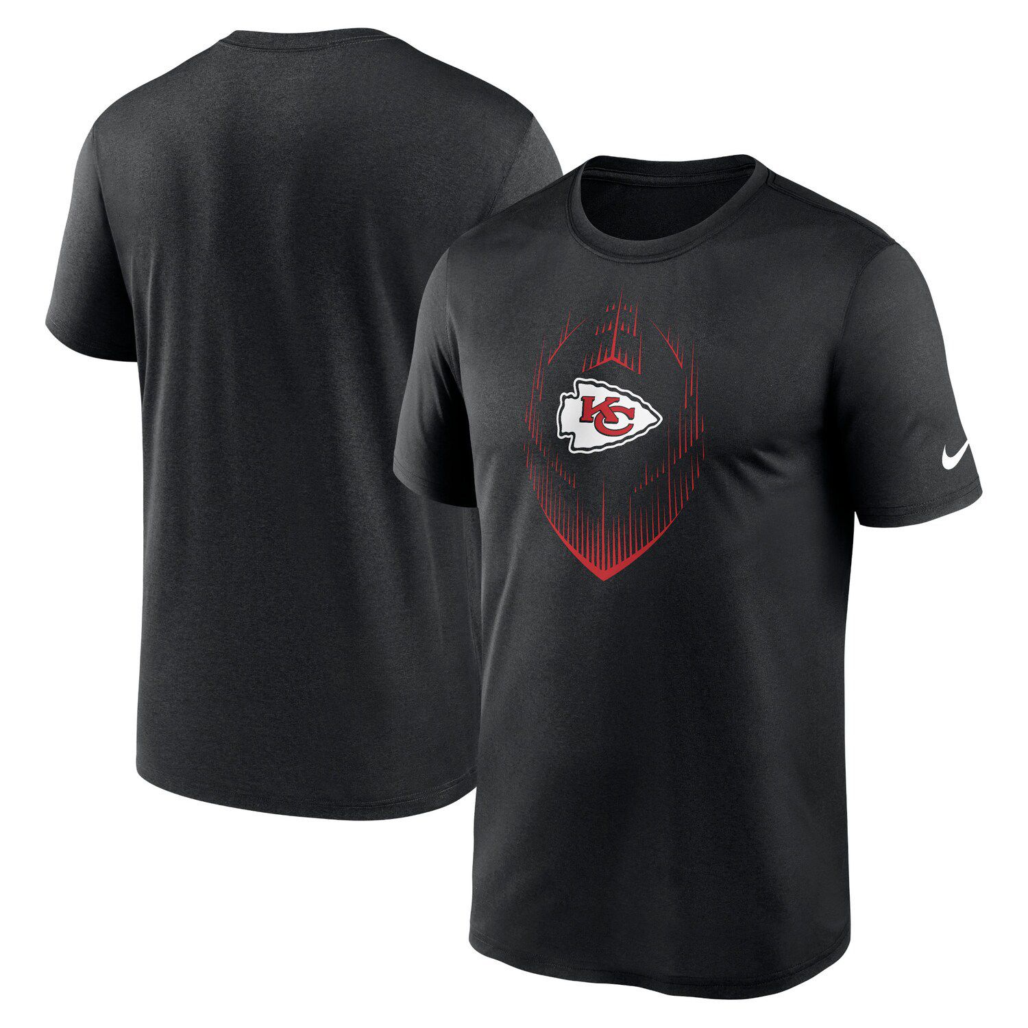 T-Shirt Kansas City Chiefs – Coupe Mixte, Manches Courtes | Vêtement Décontracté Pour Fans De NFL - 12