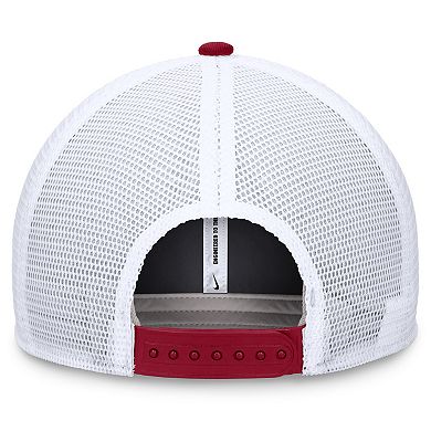 Men's Nike Garnet/White Florida State Seminoles Legacy Rise Mascot Trucker Adjustable Hat