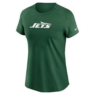 Women's Nike Green New York Jets Primary Logo T-Shirt