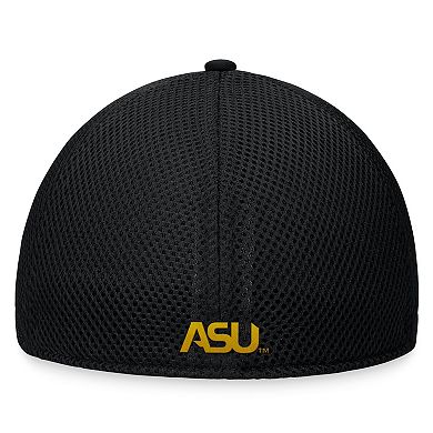 Men's Top of the World Black Alabama State Hornets Spacer Flex Hat