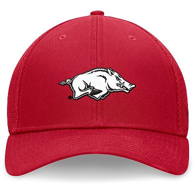 Men's Top of the World Cardinal Arkansas Razorbacks Spacer Flex Hat