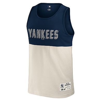 Men's Darius Rucker Collection by Fanatics Navy New York Yankees Colorblock Tank Top