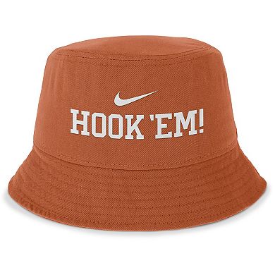 Men's Nike Texas Orange Texas Longhorns Local Apex Bucket Hat