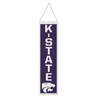 WinCraft Kansas State Wildcats 8" x 32" Slogan Wool Banner