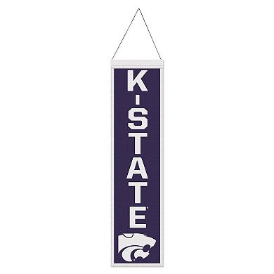 WinCraft Kansas State Wildcats 8" x 32" Slogan Wool Banner